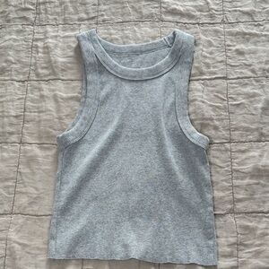 Women’s Grey Aerie Crop Tank Top